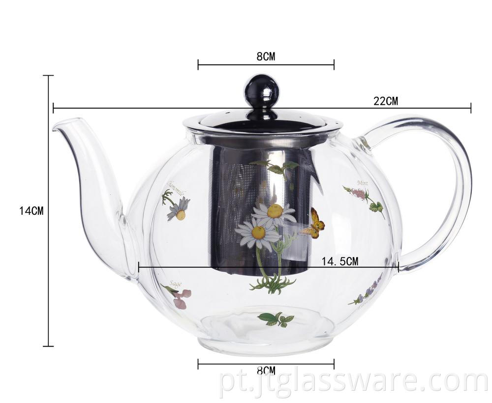 Teapot With Stainless Steel Infuser